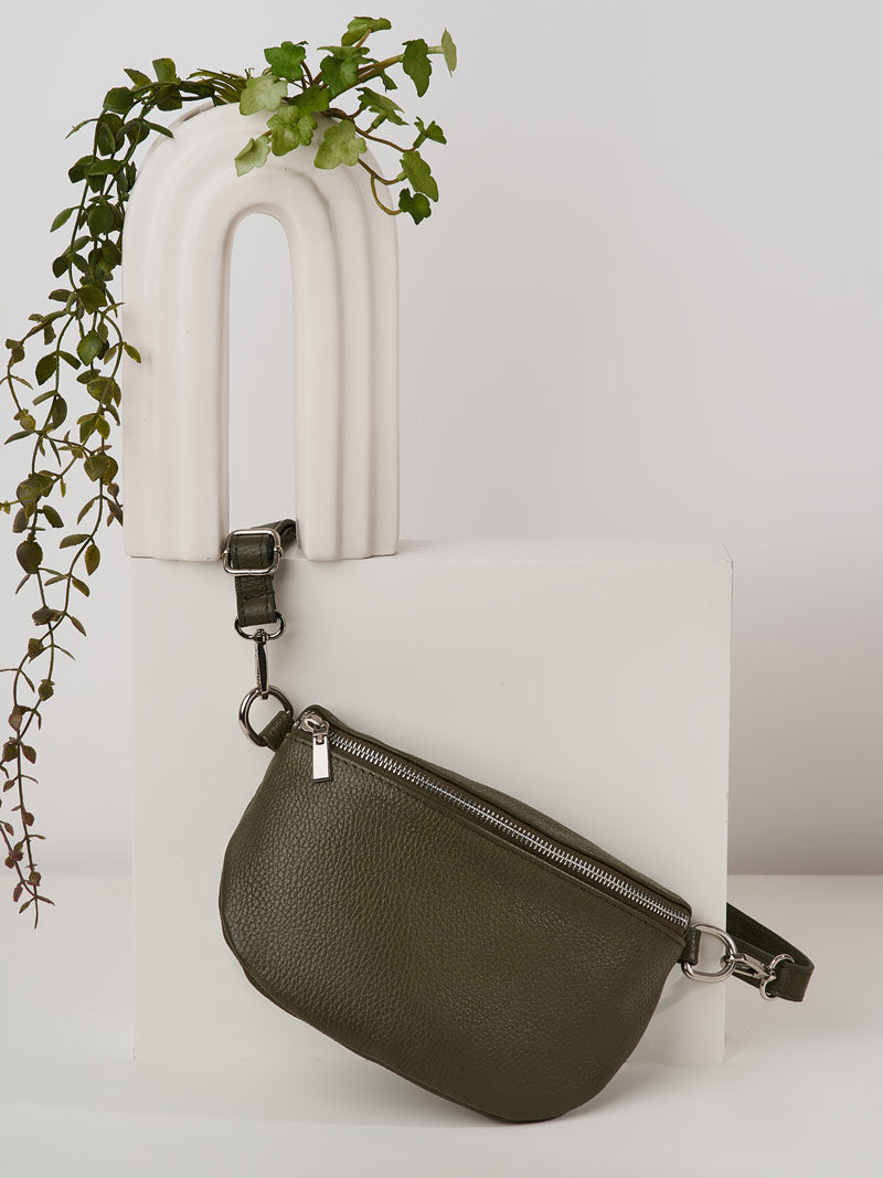 Multi-Way Leather Crossover